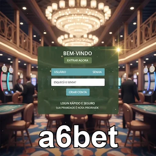 Ilustração de Acesse o aplicativo cassino da a6bet e jogue sem complicações