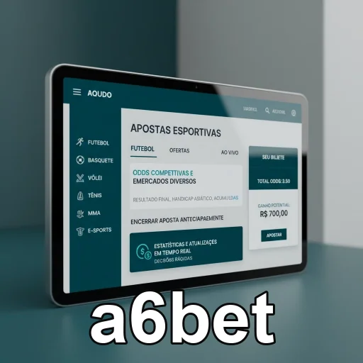 Ilustração de Explore os jogos ao vivo na a6bet com total confiança