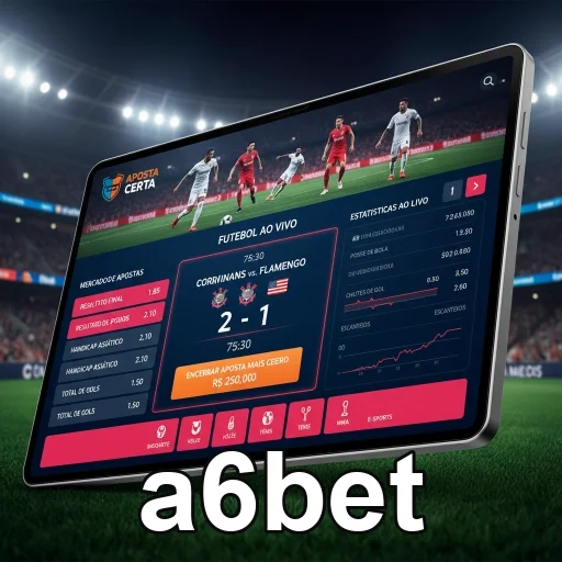 Ilustração de Aproveite as promoções no a6bet com saques rápidos